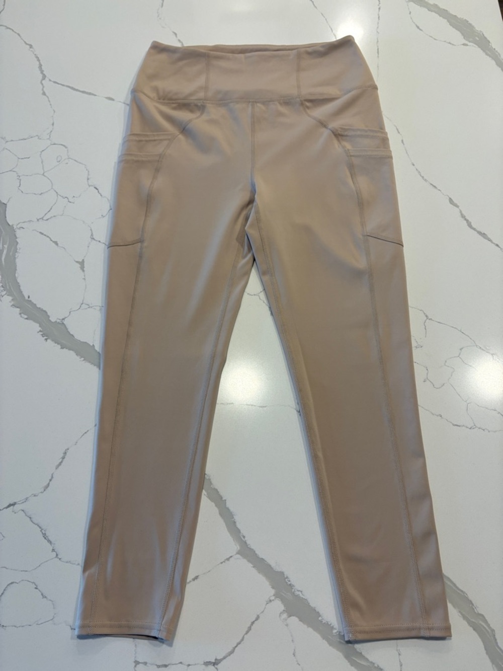 Free People Movement Leggings ~ Large ~ Beige